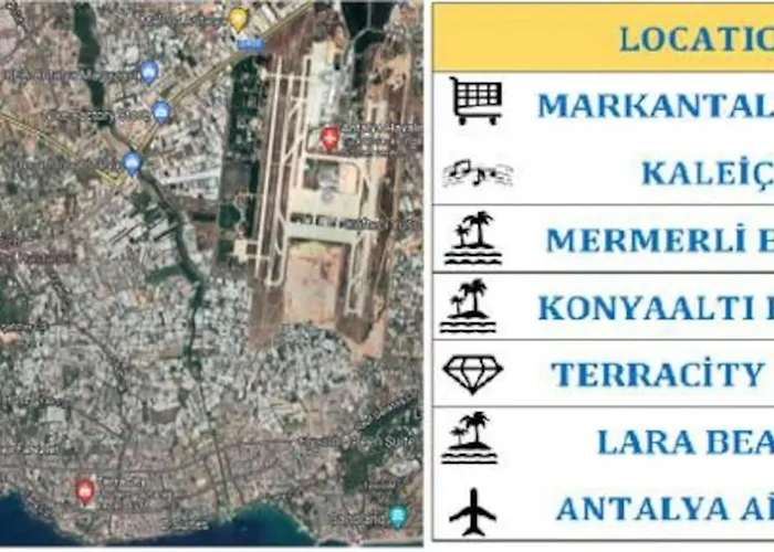 25-hadrian Kapisi Kaleici 5 Dakika Rezidans Lejlighed *